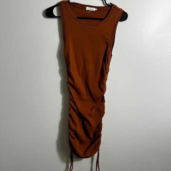 Good American Ruched Mini Tank Dress - Picture 2 of 6